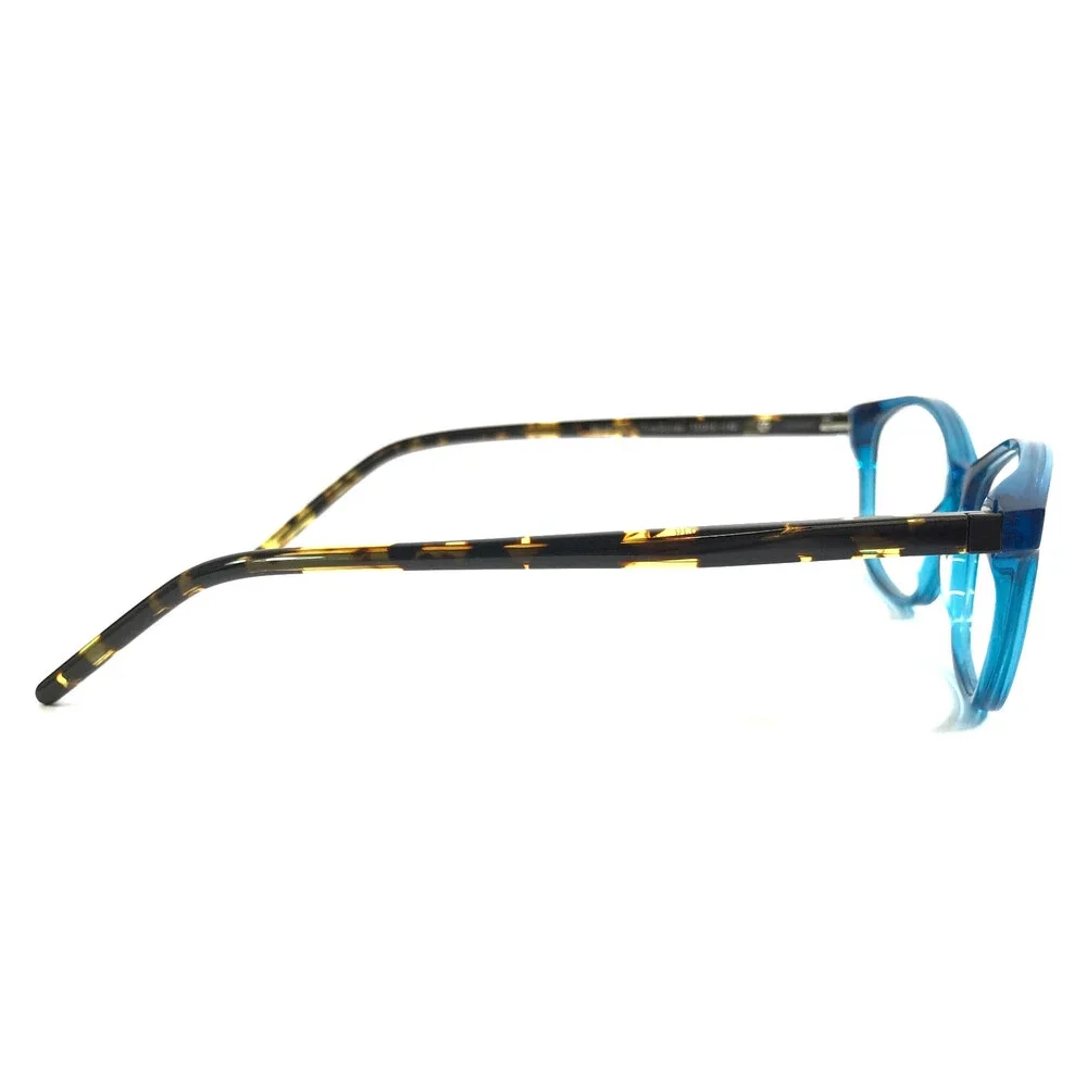 Tom Davies Eyeglasses Frames TD702 Col. 1929 Clear Blue Tortoise 53-15-140
